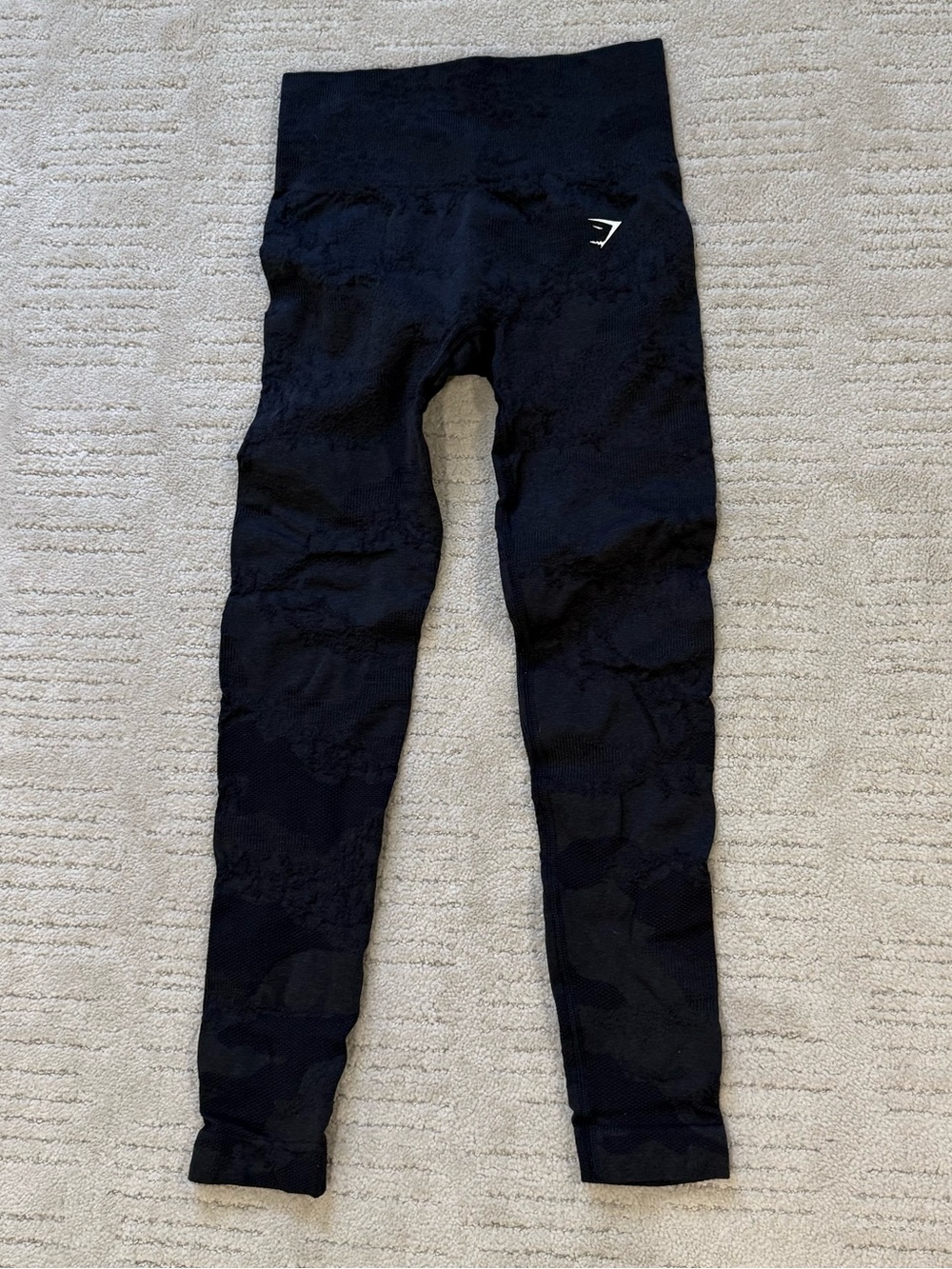 Gymshark Adapt Black High-Waist Seamless Active Leggings